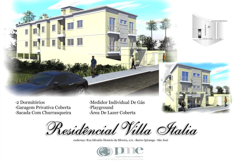 Imovel e Apartamento no Condominio Villa Italia 1 e 2 em Sao Jose